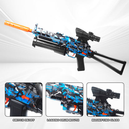 PP-19 Gel Water Ball Blaster，for Outdoor Activities Game Party.2MODE:Hand Movement And Electric Full Auto