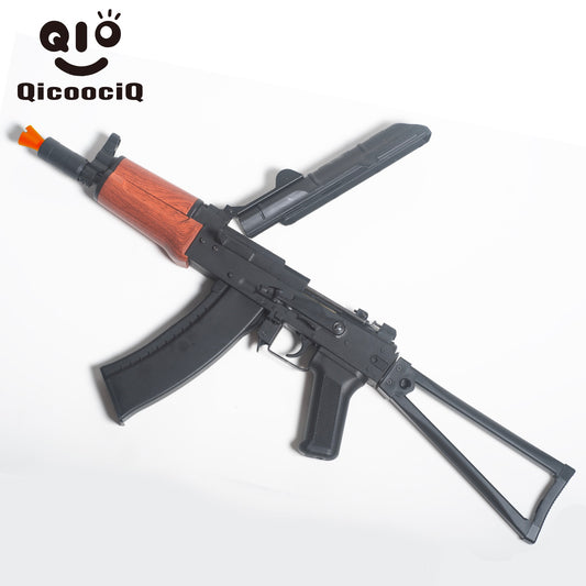 AK-74U Gel Water Ball Blaster，for Outdoor Activities Game Party.2MODE:One shot And Electric Full Auto 18+