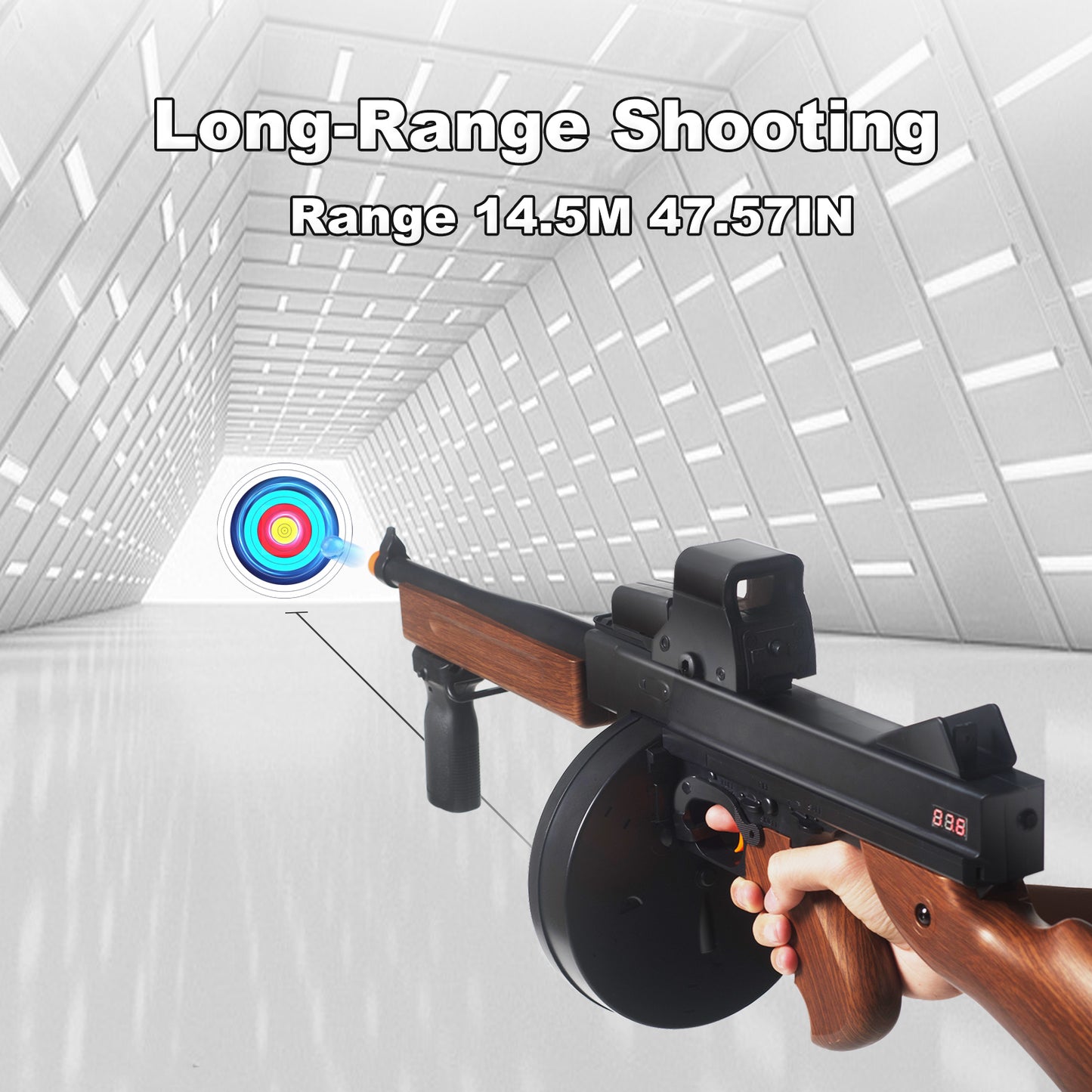 50%OFF,Free Shipping,Low Price Online. Thomson Gel Water Ball Blaster，for Outdoor Activities Game Party. Electric Full Auto