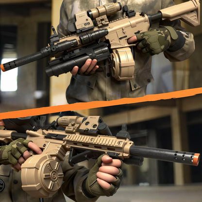 3 Firing Modes Large Gel Splatter Blaster for Orbeez with glasses Suitable for Backyard Fun and Outdoor Team Shooting Games,416 Full configuration.Full configuration