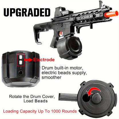 M4  Gel Water Ball Blaster，for Outdoor Activities Game Party.Electric Full Auto
