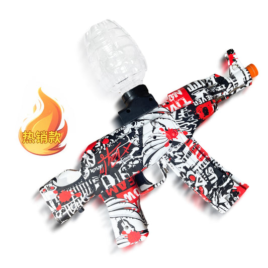Mini AK47 Gel Water Ball Blaster，for Out door Activities Game Party