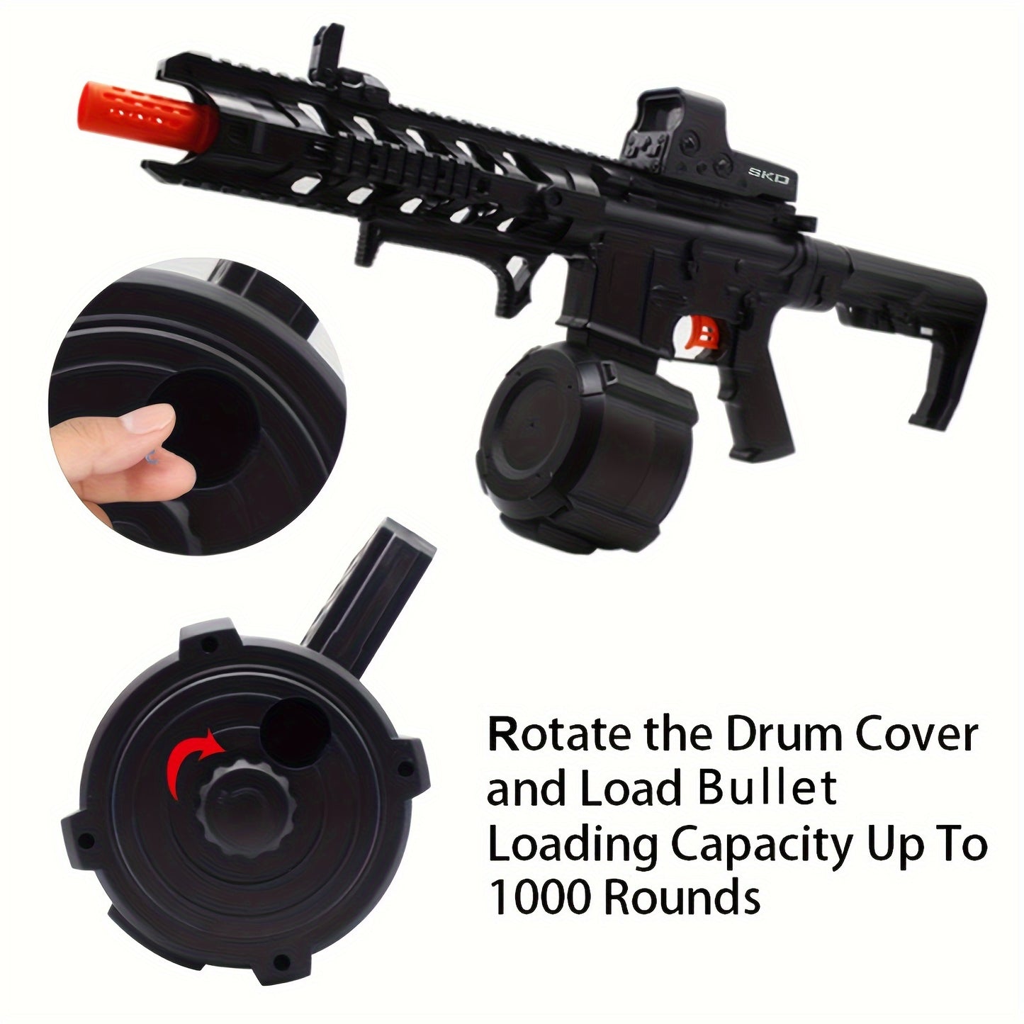 M4  Gel Water Ball Blaster，for Outdoor Activities Game Party.Electric Full Auto