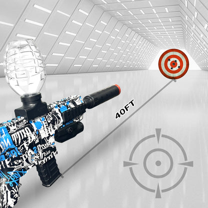 Mini 416 Gel Water Ball Blaster，for Out door Activities Game Party