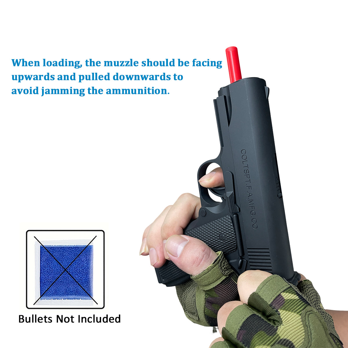 Gel Water Ball Blaster，for Outdoor Activities Game Party