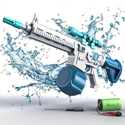 416  Automatic Electric Water Gun , Auto Water Suction Powerful Squirt Guns Pistol for Adults Kids, Auto Water Blaster Pistol Outdoor Summer Toys for Pool Beach Party