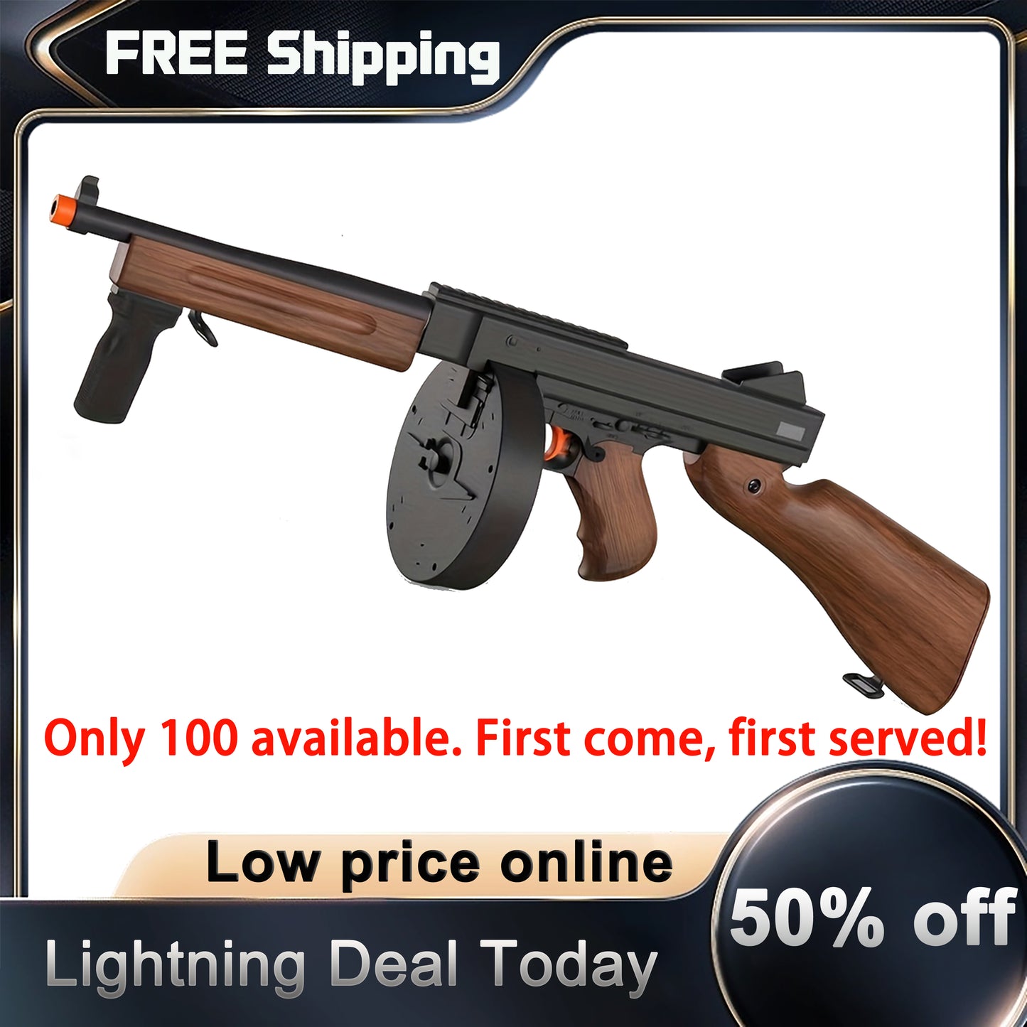 50%OFF,Free Shipping,Low Price Online. Thomson Gel Water Ball Blaster，for Outdoor Activities Game Party. Electric Full Auto