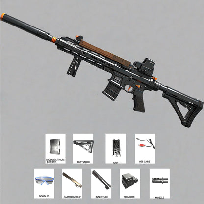 AR57  Gel Water Ball Blaster，for Outdoor Activities Game Party.2MODE:Hand Movement And Electric Full Auto