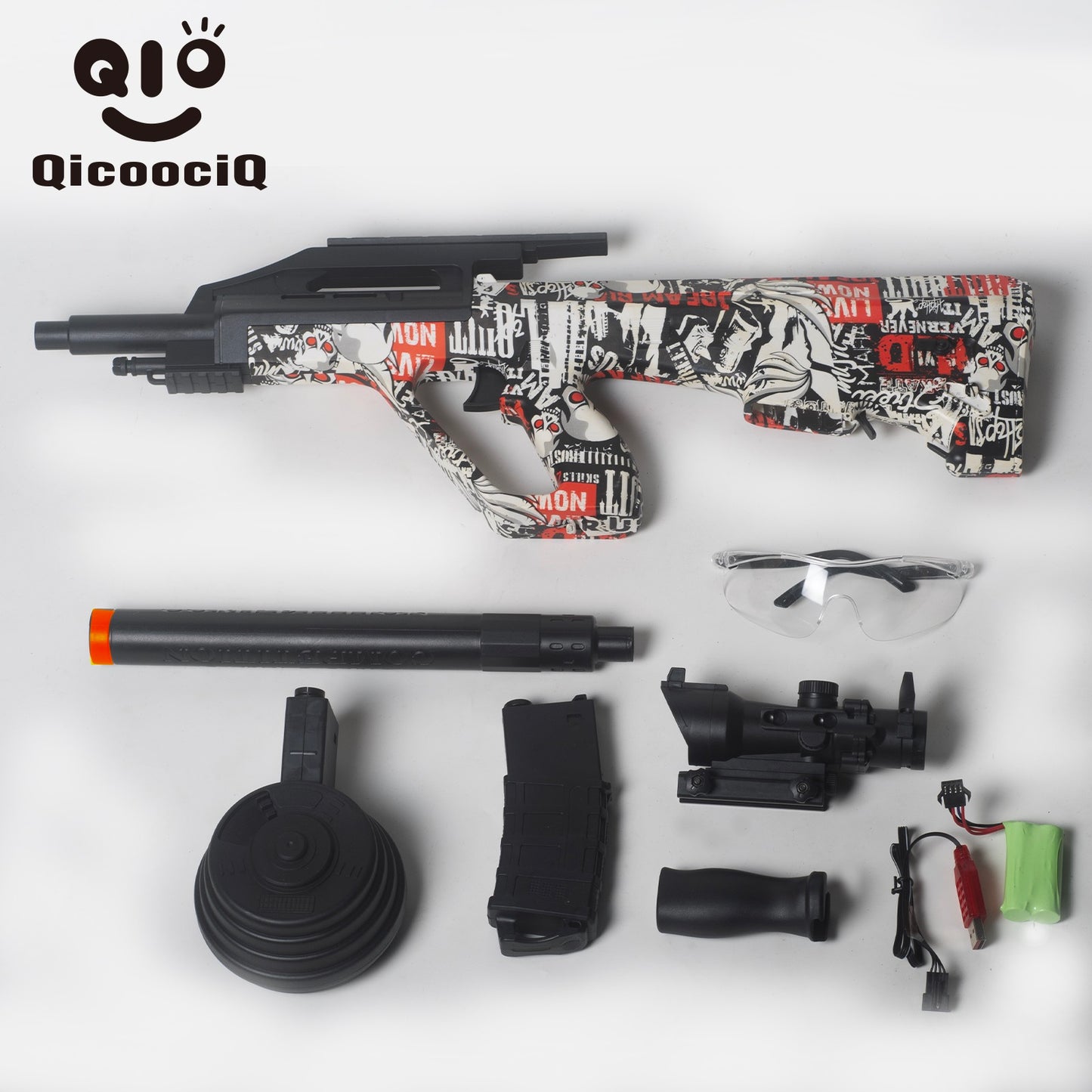 AUG Gel Water Ball Blaster，for Out door Activities Game Party