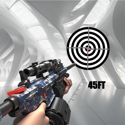 M4A1 Modified High-end Trim Automatic Electric Gel Ball Blaster with 10 Pcs Accessories – Extended 60+ Foot Range