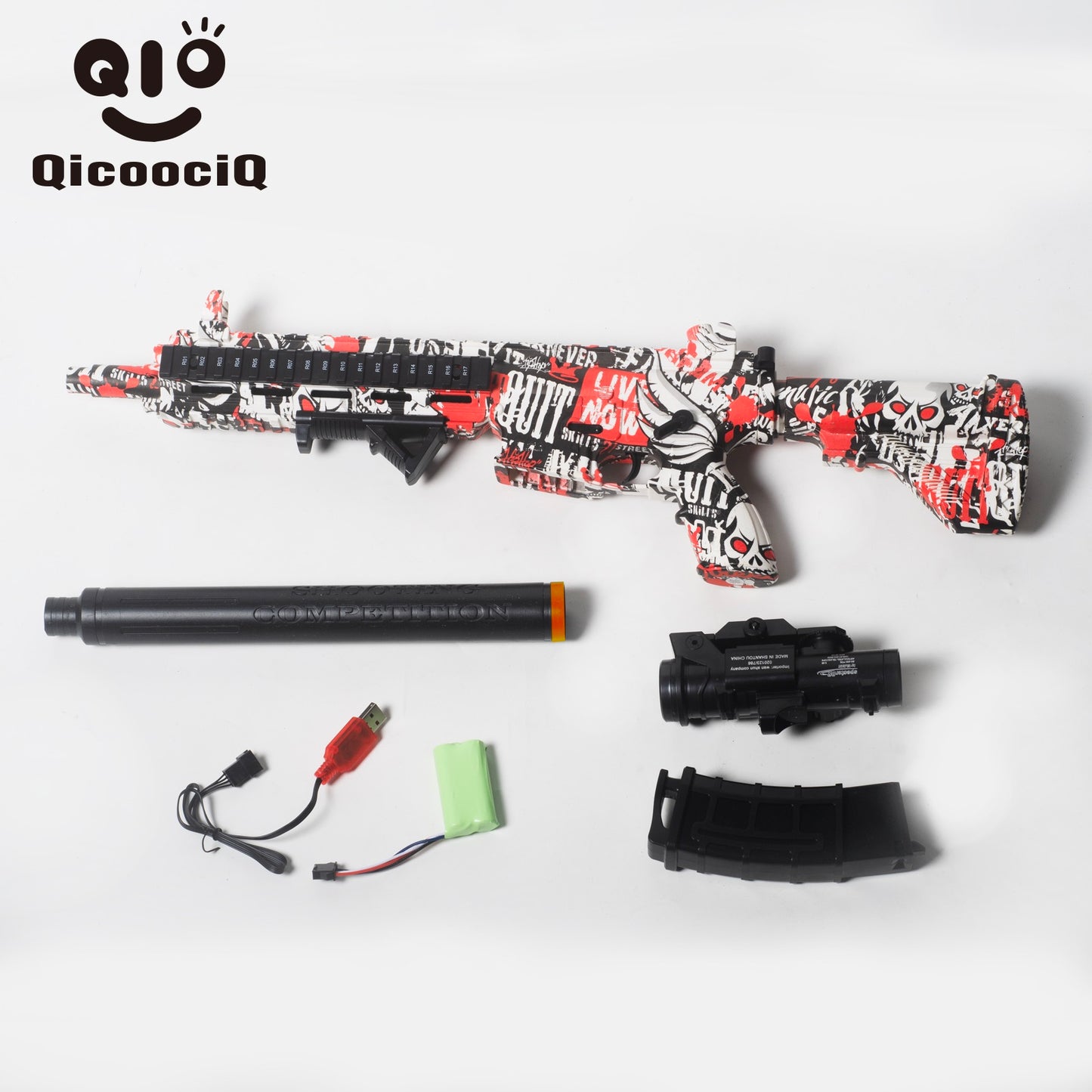 M4 Gel Water Ball Blaster，for Out door Activities Game Party