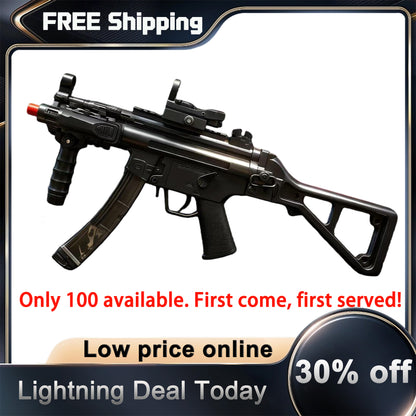 30%OFF,Free Shipping,Low Price Online.  MP5K Gel Water Ball Blaster，for Outdoor Activities Game Party.2MODE:Hand Movement And Electric Full Auto