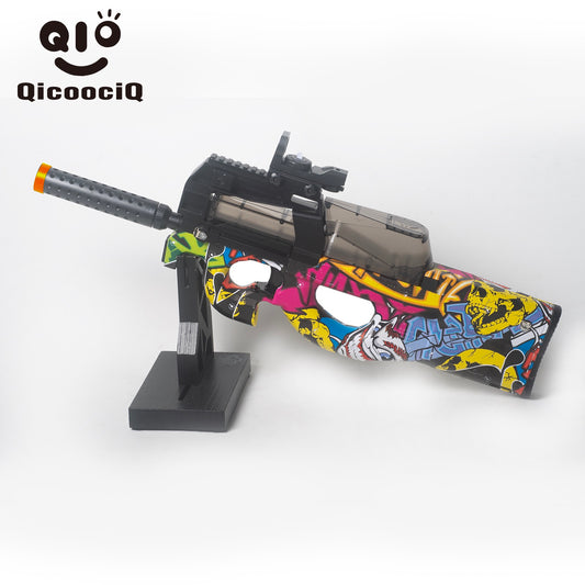 P90 Gel Water Ball Blaster，for Outdoor Activities Game Party.2MODE:Hand Movement And Electric Full Auto