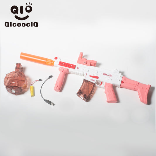 SCAR Automatic Electric Water Gun , Auto Water Suction Powerful Squirt Guns Pistol for Adults Kids, Auto Water Blaster Pistol Outdoor Summer Toys for Pool Beach Party