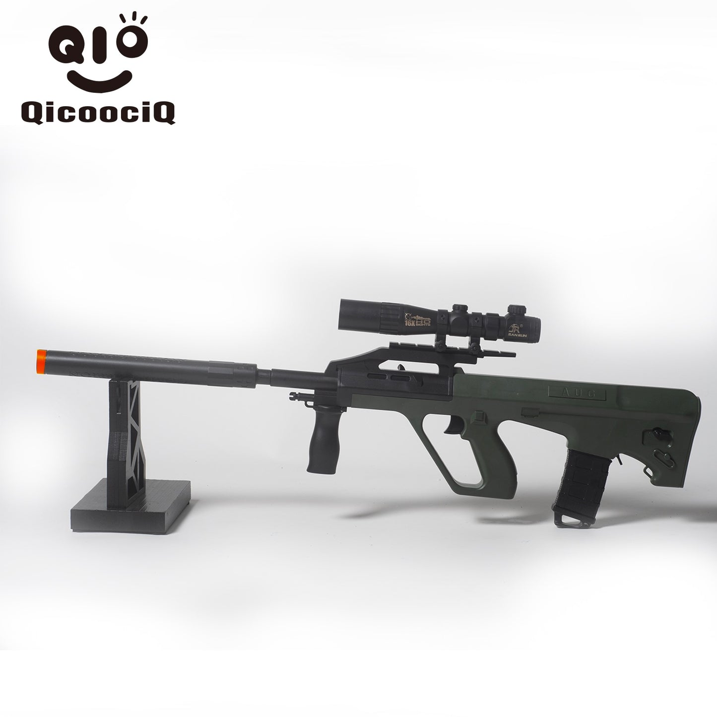 AUG Gel Water Ball Blaster，for Outdoor Activities Game Party.2MODE:Hand Movement And Electric Full Auto