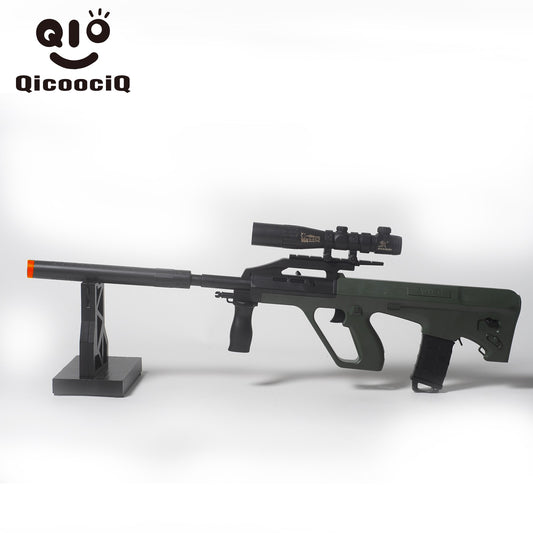 AUG Gel Water Ball Blaster，for Outdoor Activities Game Party.2MODE:Hand Movement And Electric Full Auto