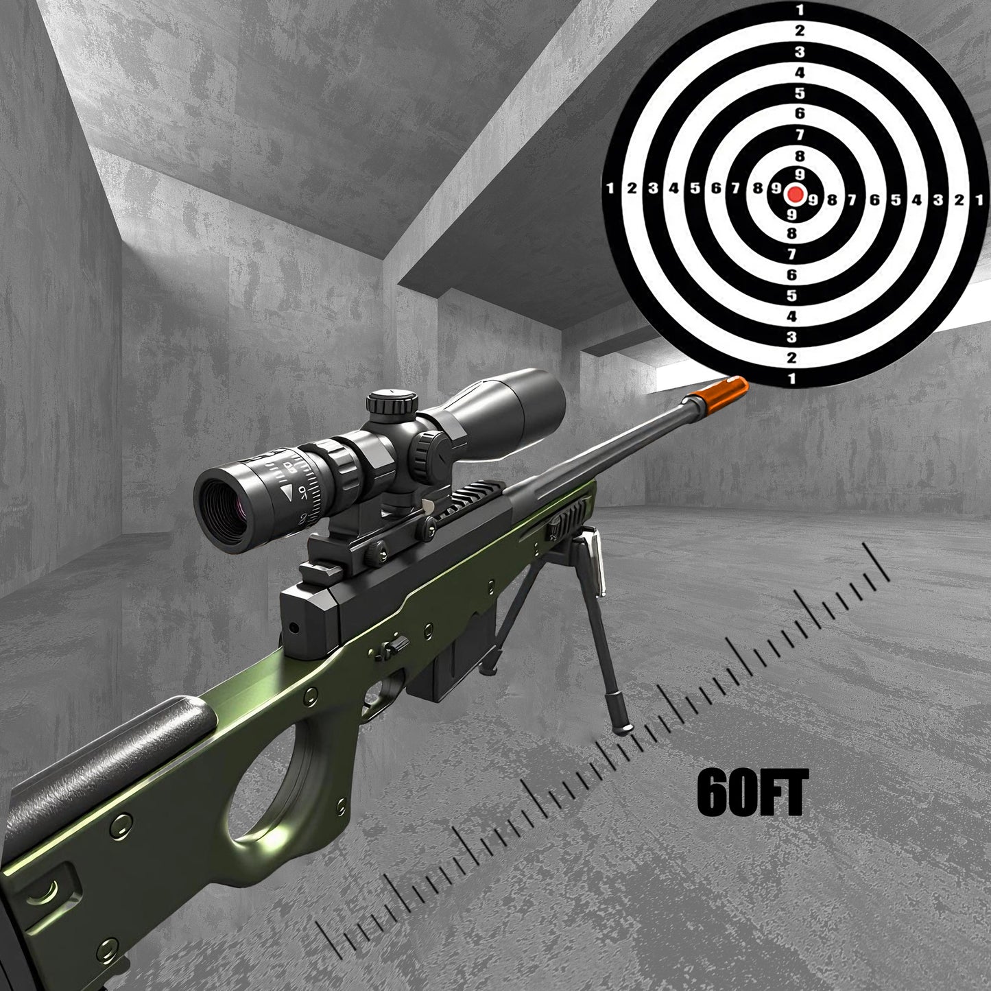 AWM Water Ball Blaster，for Out door Activities Game Party