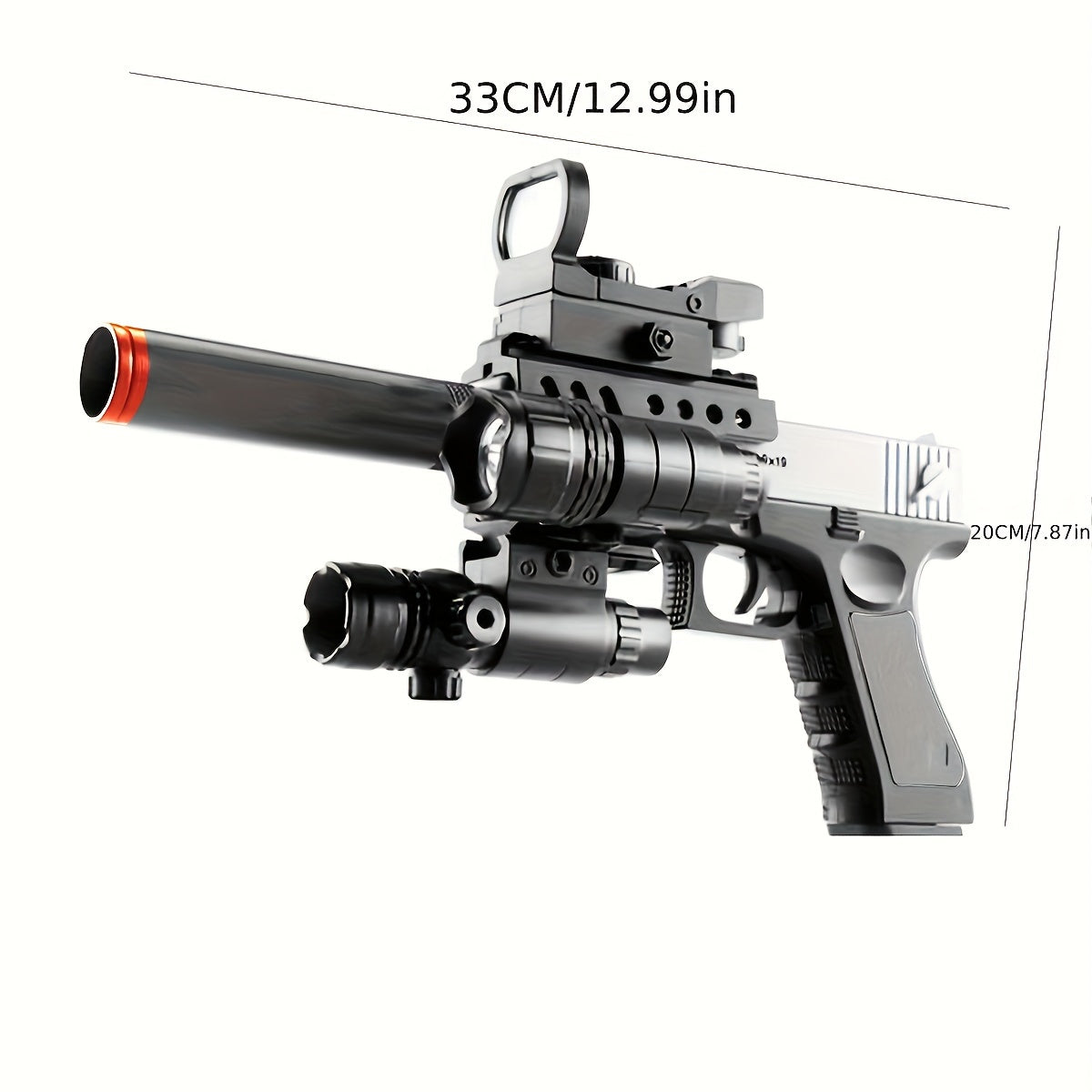 Toy Gun with Automatic Reloading Rebound Shell Ejecting and Soft Foam Blaster, Ideal for Shooting Games, Education Model Toys, Gift for Kids Boys Girls