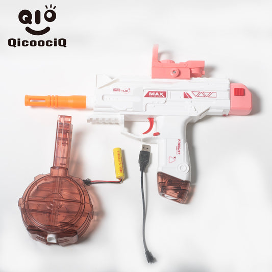 UZI Automatic Electric Water Gun , Auto Water Suction Powerful Squirt Guns Pistol for Adults Kids, Auto Water Blaster Pistol Outdoor Summer Toys for Pool Beach Party