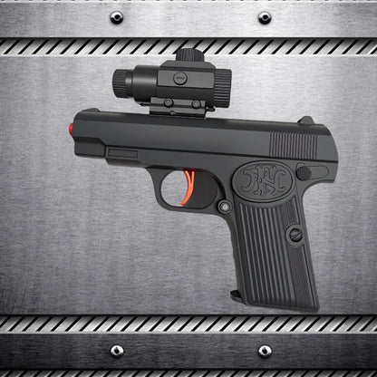 K-17 USE BB Ball or Water Ball. Toy Gun with Automatic Reloading Rebound Shell Ejecting and Soft Foam Blaster, Ideal for Shooting Games, Education Model Toys, Gift for Kids Boys Girls