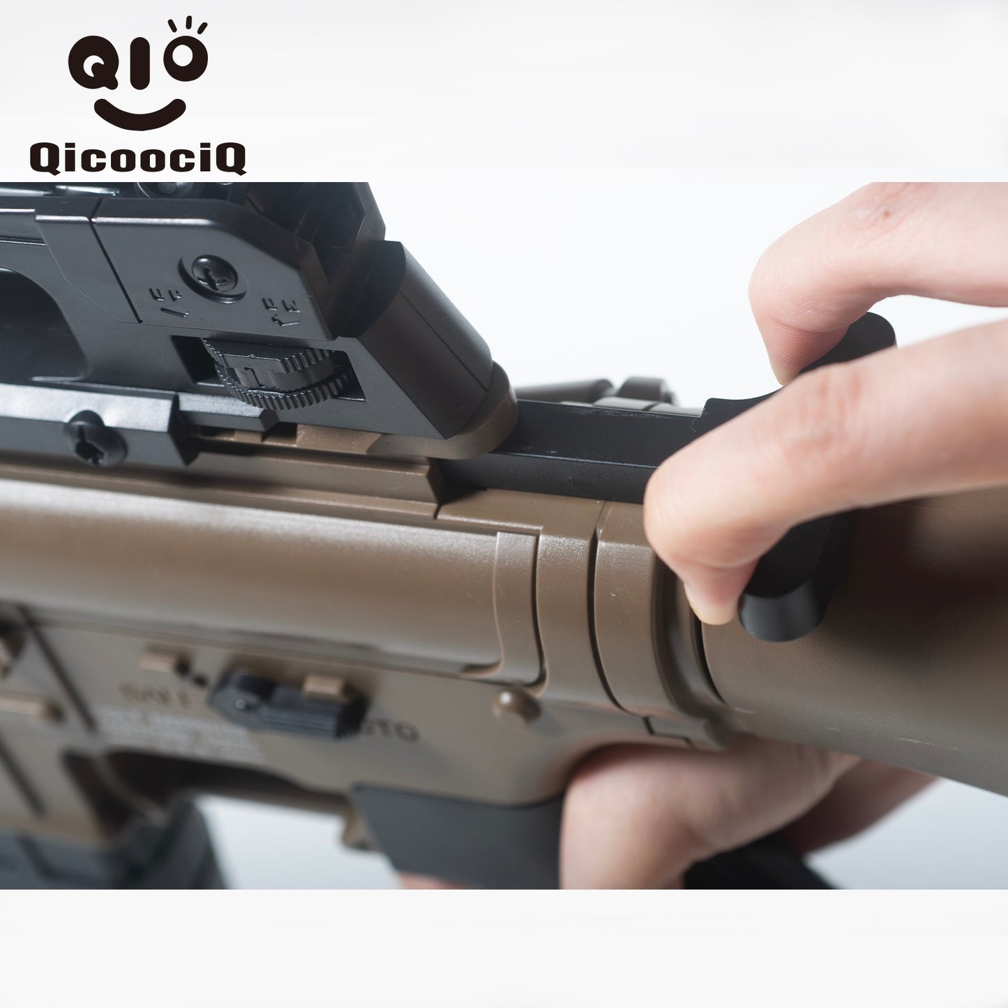 M16 Gel Water Ball Blaster，for Outdoor Activities Game Party.2MODE:Hand Movement And Electric Full Auto