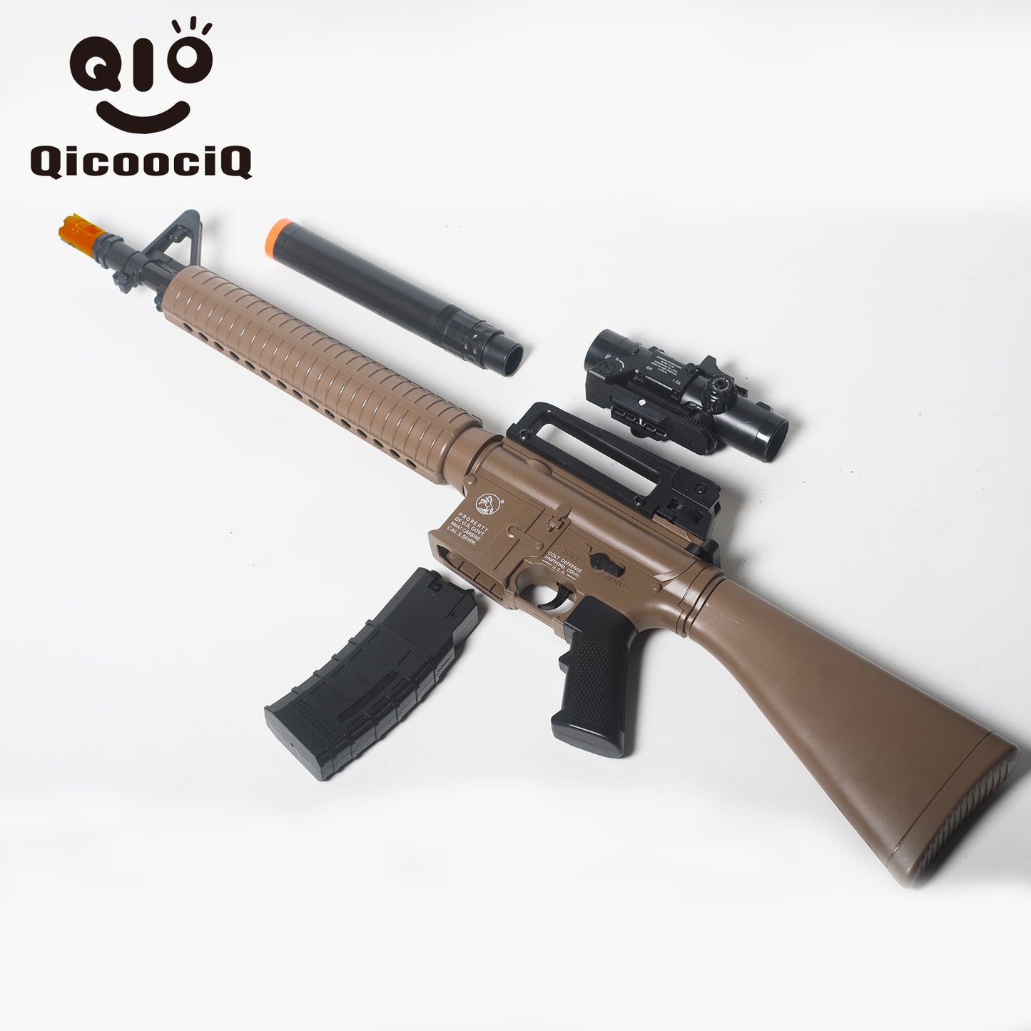 M16 Gel Water Ball Blaster，for Outdoor Activities Game Party.2MODE:Hand Movement And Electric Full Auto