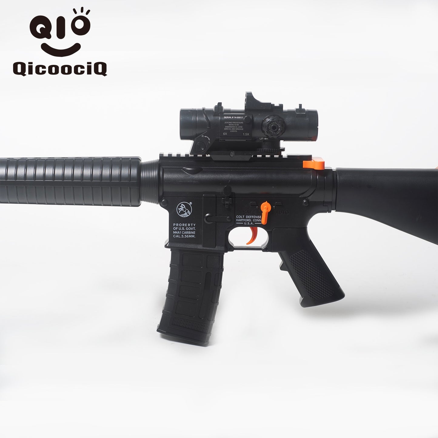 M16 Gel Water Ball Blaster，for Outdoor Activities Game Party.2MODE:Hand Movement And Electric Full Auto