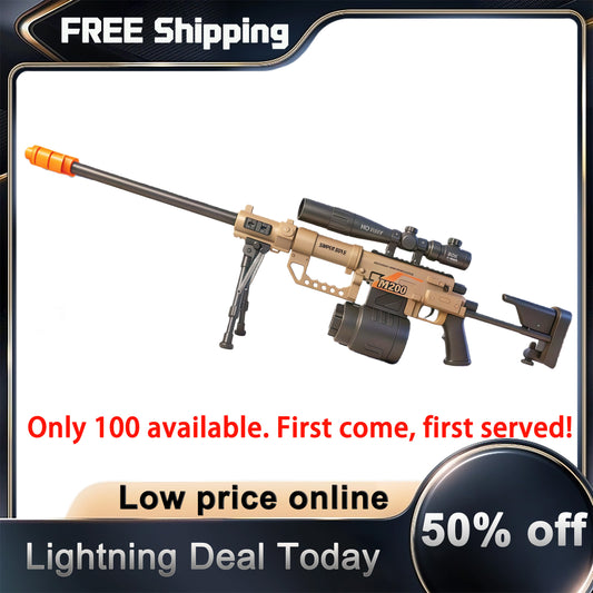 50%OFF,Free Shipping,Low Price Online.  M200 Water Ball Blaster，for Out door Activities Game Party