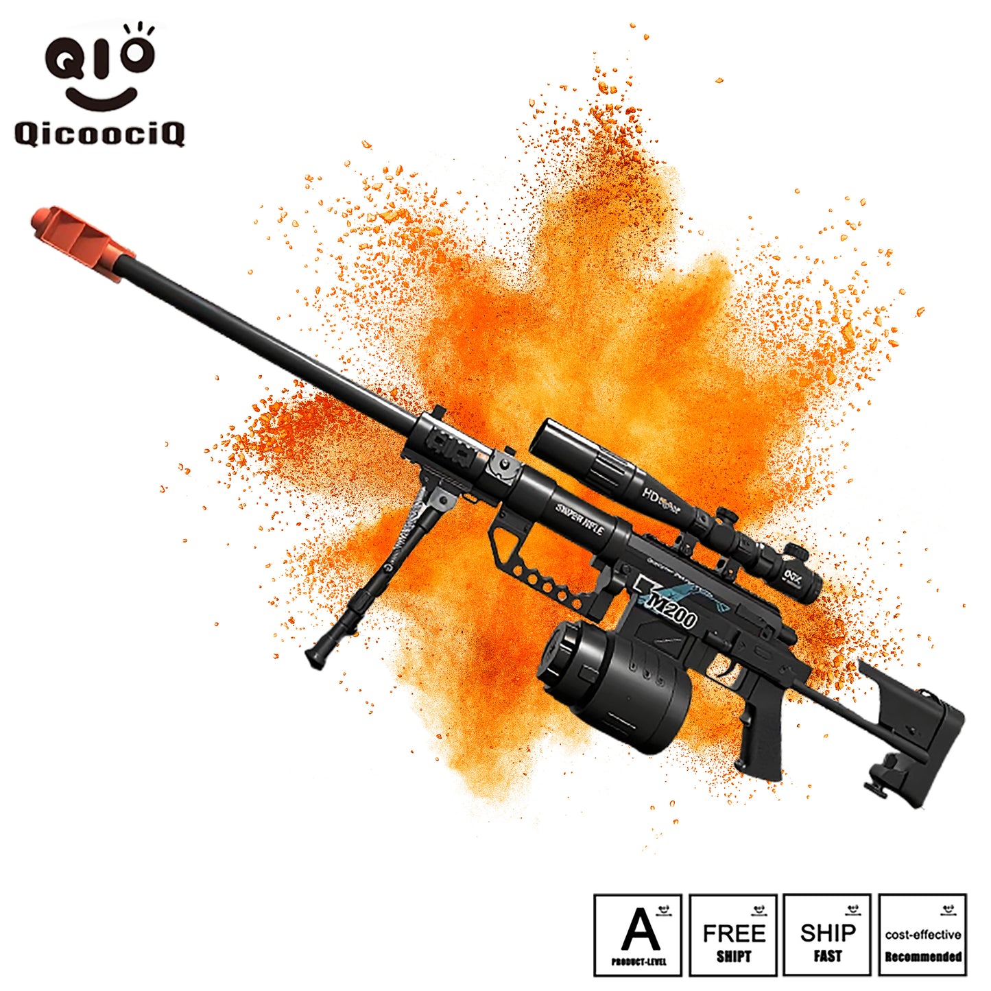 M200 Water Ball Blaster，for Out door Activities Game Party