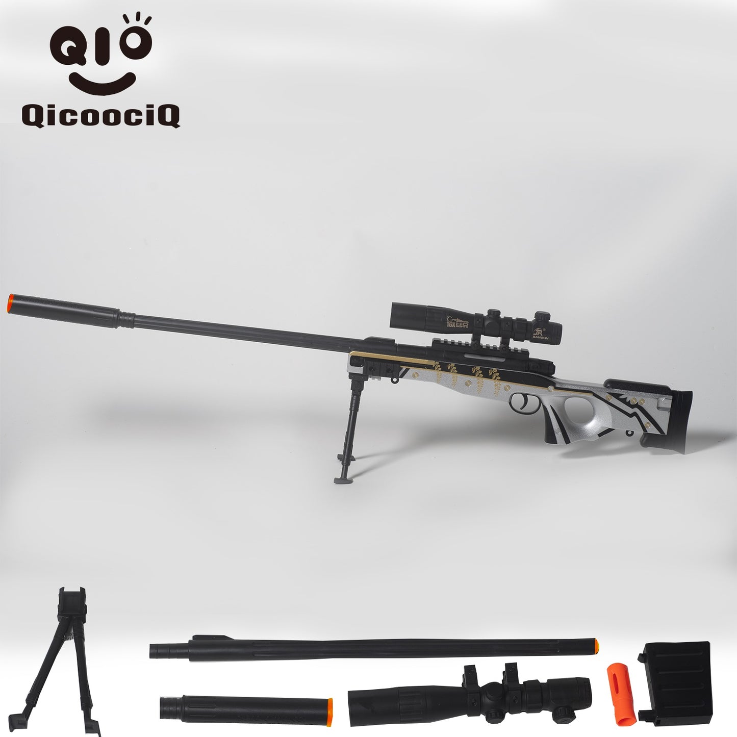 MINI AWM Water Ball Blaster，for Out door Activities Game Party