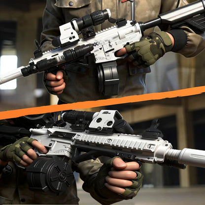 3 Firing Modes Large Gel Splatter Blaster for Orbeez with glasses Suitable for Backyard Fun and Outdoor Team Shooting Games,416 Full configuration.Full configuration