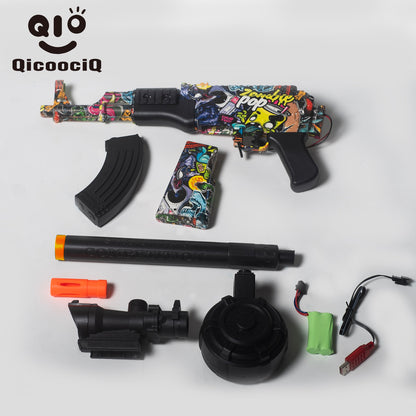 Mini AK47 Gel Water Ball Blaster，for Out door Activities Game Party