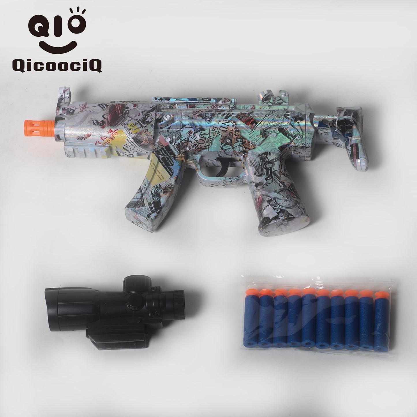 Mini MP5 Gel Water Ball Blaster，for Outdoor Activities Game Party
