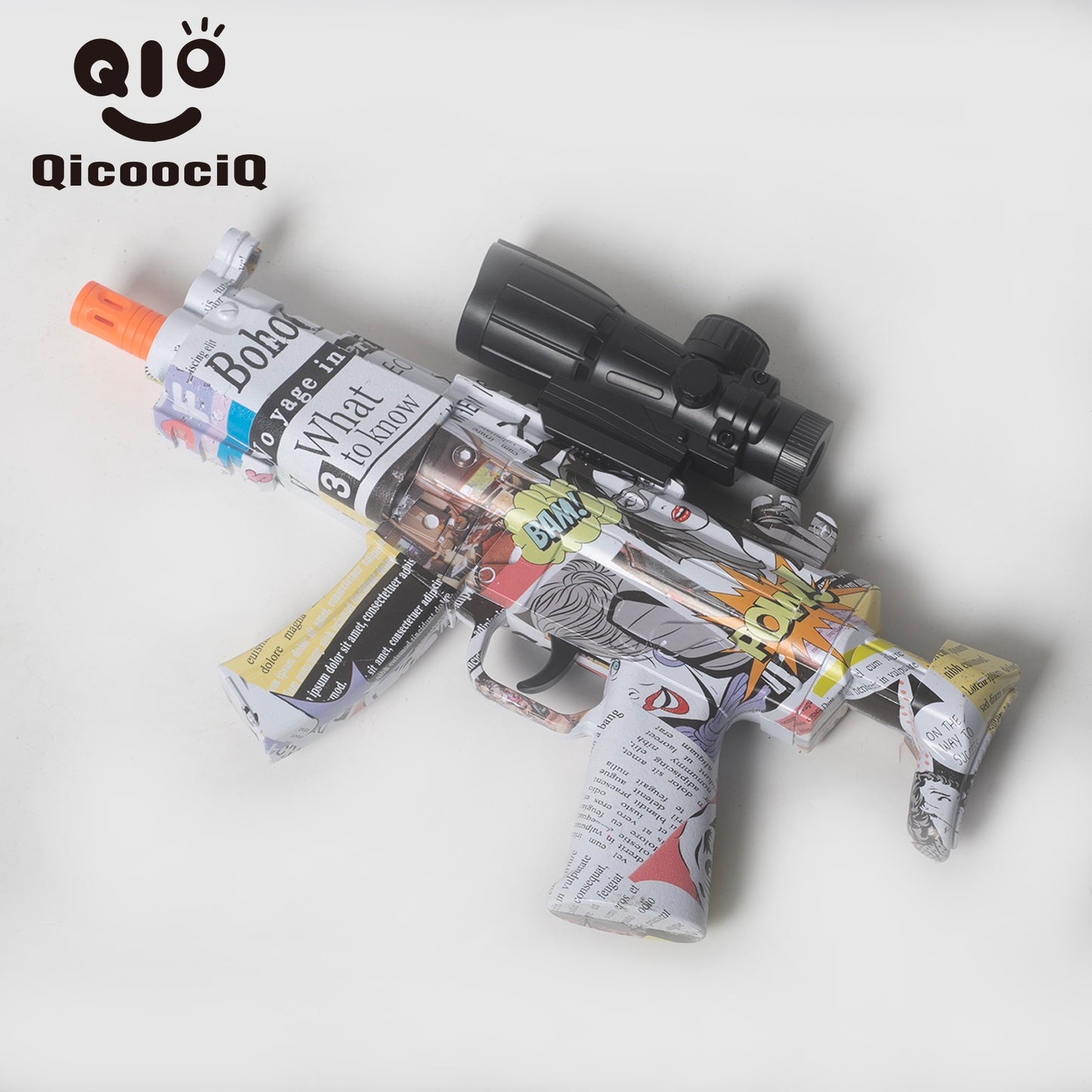 Mini MP5 Gel Water Ball Blaster， for Outdoor Activities Game Party