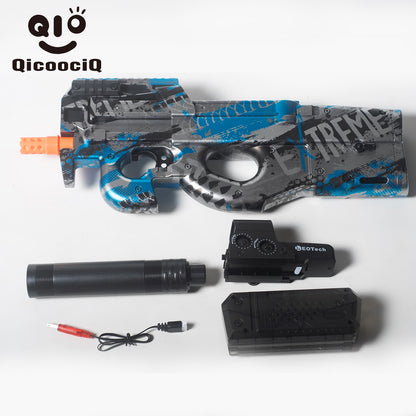 P90 Gel Water Ball Blaster，for Outdoor Activities Game Party.2MODE:Hand Movement And Electric Full Auto