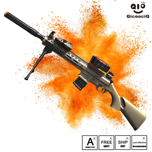 SCR Gel Water Ball Blaster，for Outdoor Activities Game Party.2MODE:Hand Movement And Electric Full Auto