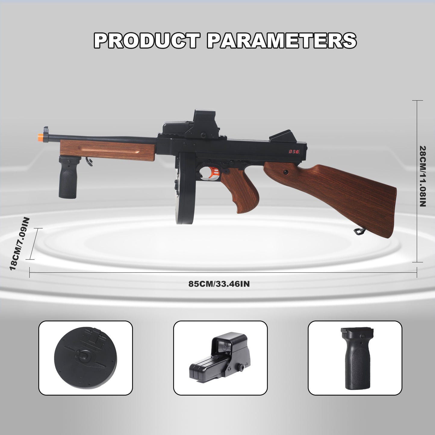 50%OFF,Free Shipping,Low Price Online. Thomson Gel Water Ball Blaster，for Outdoor Activities Game Party. Electric Full Auto