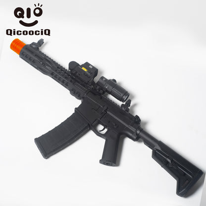 SLR 5.0 Gel Water Ball Blaster，for Outdoor Activities Game Party.2MODE:One shot And Electric Full Auto 18+